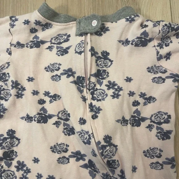 Burt's Bees floral Pink Kids pajamas - Picture 2 of 3